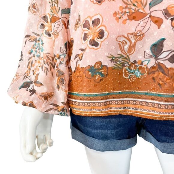 Joie Floral Long Sleeve Blouse - Picture 5 of 12